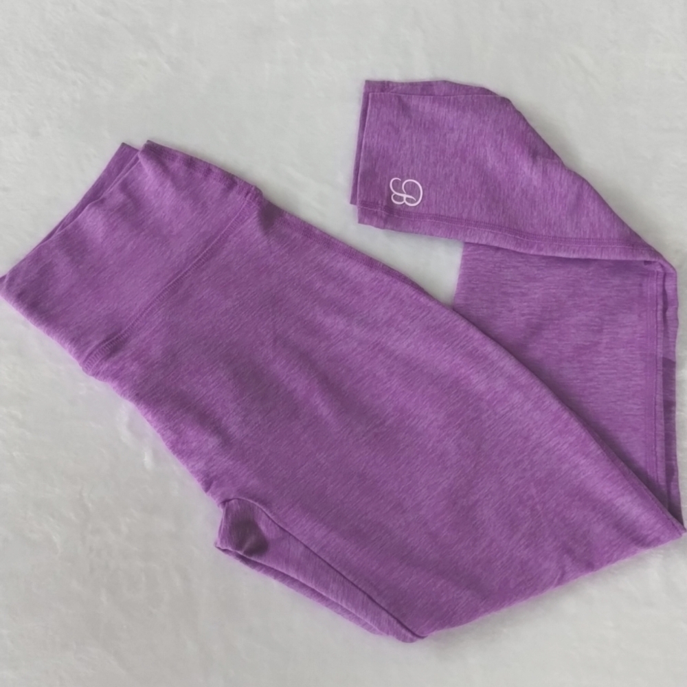 Bombshell Fit Leggings Purple Haze Large - Picture 5 of 13